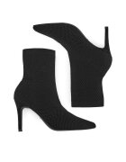 DeeZee Botine dama AB-1987-2 - Textil - Negru -