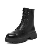 DeeZee Botine dama CEO-HY59067-7 - Textil - Negru -