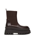 DeeZee Botine dama CEO-HY60290S-1 - Textil - Maro