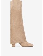 DeeZee Cizme dama 5905588898269 - Textil - Bej - Bej