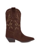DeeZee Cizme dama - cowboy - maro -
