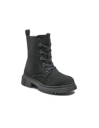 DeeZee Cizme fete - 5904862152356 - Piele ecologica - Negru - Negru