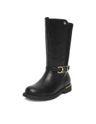 DeeZee Cizme fete - negru/auriu