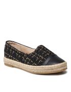 DeeZee Espadrile dama - 5904248470821 - Negru - Piele ecologica -