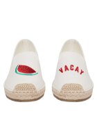DeeZee Espadrile dama - MXCR-232 - alb - textil