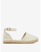 DeeZee Espadrile Textil - Bej - Bej