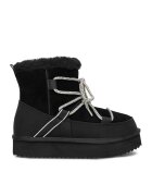 DeeZee Ghete de zapada dama - piele naturala - negru