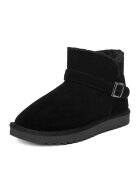 DeeZee Ghete de zapada - piele naturala - negru - Negru