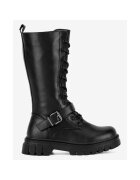 DeeZee Ghete fete Sintetic - Negru