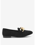 DeeZee Mocasini dama 5905588333760 - Textil - Negru - Negru
