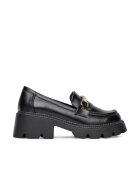 DeeZee Mocasini dama negru - piele ecologica FBD-20306
