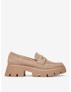 DeeZee Mocasini Design Clasic - Bej