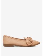 DeeZee Mocasini din material textil - Bej