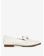 DeeZee Mocasini Material Sintetic - Culoare Alb - Alb