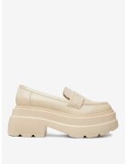 DeeZee Mocasini Material Sintetic - Culoare Bej - Bej