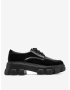 DeeZee Mocasini Negru - Material Sintetic - Negru