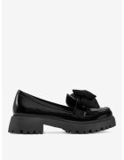 DeeZee Mocasini Negru - Sintetic - Marca - Negru