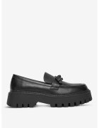 DeeZee Mocasini Negru Sintetic - Negru