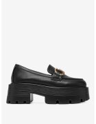DeeZee Mocasini Sintetic Negru - Negru