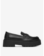 DeeZee Mocasini Sintetic Negru - Negru