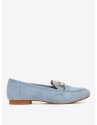 DeeZee Mocasini Textil - Albastru - Albastru