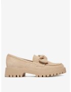 DeeZee Mocasini Textil - Bej - Bej