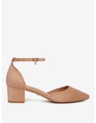 DeeZee Pantofi Bej - Material Textil - Bej