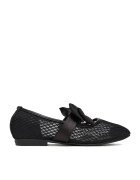 DeeZee Pantofi copii - balerini fete - negru - textil