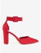 DeeZee Pantofi dama 5903698763309 - Textil - Rosu - Rosu