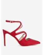 DeeZee Pantofi dama 5905588714729 - Textil - Rosu - Rosu