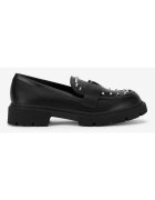 DeeZee Pantofi fete 5905588780083 - Sintetic - Negru - Negru