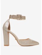 DeeZee Pantofi Sintetic Auriu - Auriu