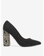 DeeZee Pantofi textil culoare neagră - Negru