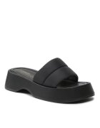 DeeZee Papuci dama - 302901944 - Negru - Textil - Negru