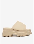 DeeZee Papuci dama Textil - Bej - Bej