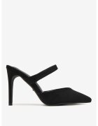 DeeZee Papuci dama Textil - Negru - Negru
