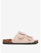 DeeZee Papuci dama Textil - Roz - Roz