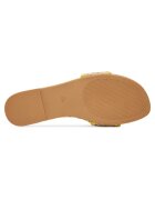 DeeZee Papuci galbeni - piele ecologica - model BP6097-5