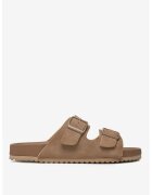 DeeZee Papuci pentru femei - Textil - Bej - Bej