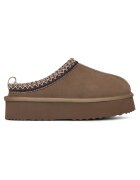DeeZee Saboti de zapada - kaki - piele naturala -
