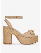DeeZee Sandale Bej Textil - Bej