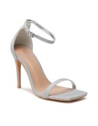 DeeZee Sandale dama - 302871605 - Argintiu - Textil - Argintiu
