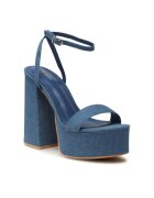 DeeZee Sandale dama - 302871834 - Albastru - Textil - Albastru
