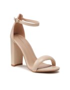 DeeZee Sandale dama - 302871889 - Bej - Piele ecologica - Bej