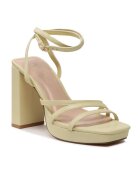 DeeZee Sandale dama - 302872152 - Verde - Piele ecologica - Verde