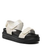 DeeZee Sandale dama - 302873074 - Ecru - Piele ecologica - Ecru