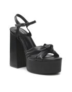 DeeZee Sandale dama - 302873685 - Negru - Piele ecologica - Negru