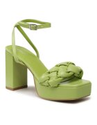 DeeZee Sandale dama - 302901784 - Verde - Piele ecologica - Verde