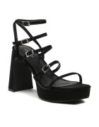 DeeZee Sandale dama - 302901883 - Negru - Textil - Negru
