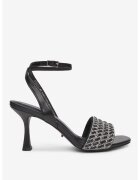 DeeZee Sandale dama 5903698192185 - Piele ecologica - Negru - Negru